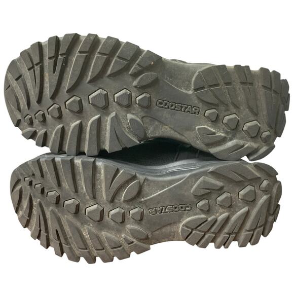 Coostar Mens Size 7 Black Lace Up Waterproof Lightweight Military Combat Boots - Picture 7 of 7